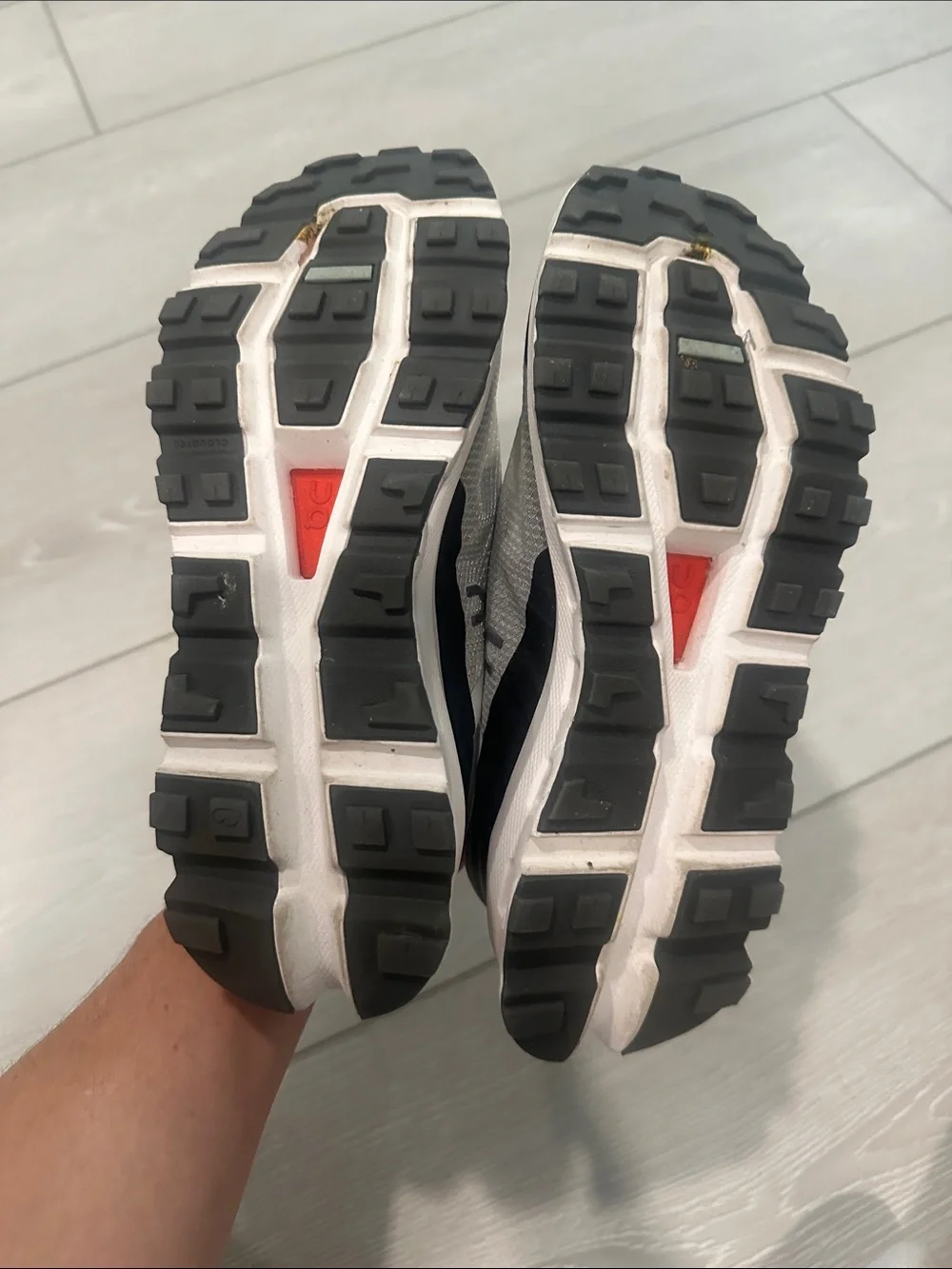 On-Brand Women’s  Gray and White Running Shoes